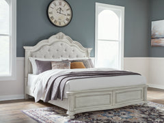 Montelaine California King Upholstered Panel Bed