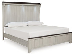 Darborn California King Panel Bed, Dresser and Mirror