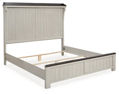 Darborn King Panel Bed, Dresser and Mirror