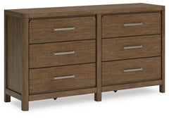 Cabalynn King Upholstered Bed, Dresser and 2 Nightstands