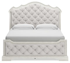 Arlendyne King Panel Bed and 2 Nightstands