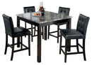 Maysville Counter Height Dining Table and Bar Stools (Set of 5)