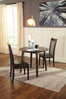 Hammis Dining Table with 2 Chairs