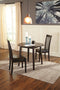 Hammis Dining Table with 2 Chairs