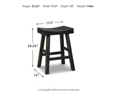 Glosco Counter Height Bar Stool (Set of 2)