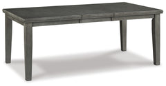 Hallanden Dining Table, 4 Chairs, and Bench