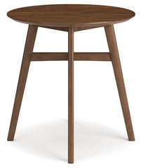 Lyncott Counter Height Dining Table and 4 Barstools