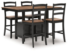 Wildenauer Dining Table and 4 Chairs
