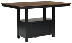Wildenauer Counter Height Dining Table and 4 Barstools