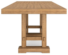 Havonplane Counter Height Dining Table and 10 Barstools