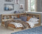 Oliah Full Bookcase Storage Bed