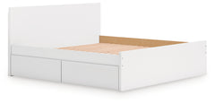 Onita King Panel Platform Bed with Storage