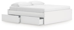 Onita King Platform Bed with 1 Side Storage