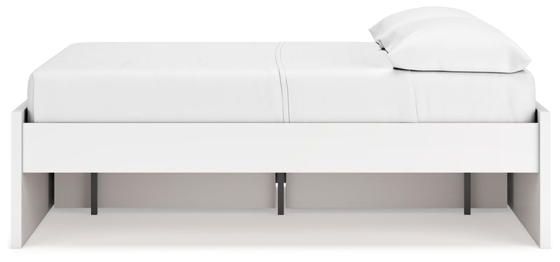 Onita Full Platform Bed with 1 Side Storage