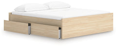 Onita King Platform Bed with 2 Side Storage