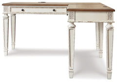 Realyn Lift-top Desk, L-shaped Desk and 4 Bookcases
