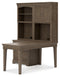 Janismore 4-Piece Bookcase Wall Unit with Desk
