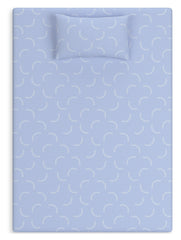 iKidz Ocean Twin Mattress and Pillow