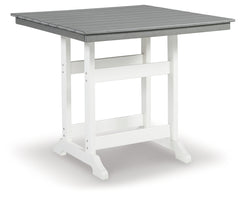 Transville Outdoor Counter Height Dining Table with 2 Barstools