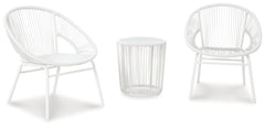 Mandarin Cape Outdoor Table and Chairs (Set of 3)
