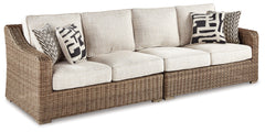 Beachcroft 2-Piece Outdoor Loveseat with Cushion