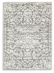 Oddetteley 5'1" x 7'2" Washable Rug