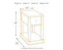 Breegin Chairside End Table