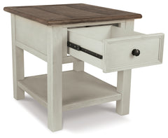 Bolanburg Coffee Table with End Table and Chairside End Table