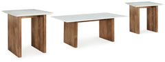 Isanti Coffee Table and 2 End Tables