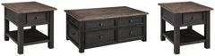 Tyler Creek Coffee Table and 2 End Tables