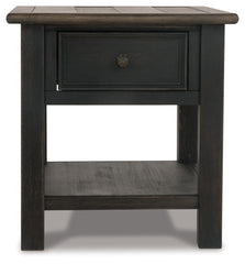 Tyler Creek Coffee Table and 2 End Tables with Console