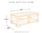 Fregine Coffee Table with Lift Top