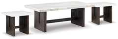 Burkhaus Coffee Table and 2 Ends