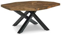 Haileeton Coffee Table and 2 End Tables