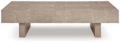 Jorlaina Coffee Table and 2 End Tables