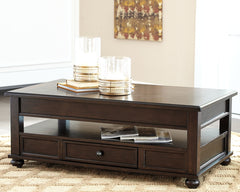 Barilanni Lift Top Coffee Table and 2 End Tables
