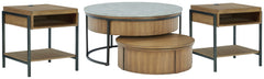 Fridley Coffee Table and 2 End Tables