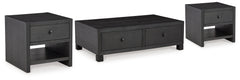 Foyland Coffee Table and 2 End Tables