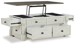 Havalance Lift Top Coffee Table and 2 End Tables