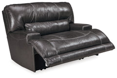 McCaskill Power Reclining Loveseat and Oversized Recliner