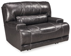 McCaskill Power Reclining Loveseat and Oversized Recliner