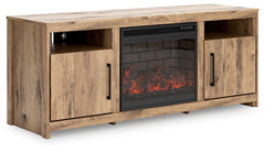 Hyanna 63" TV Stand with Electric Fireplace