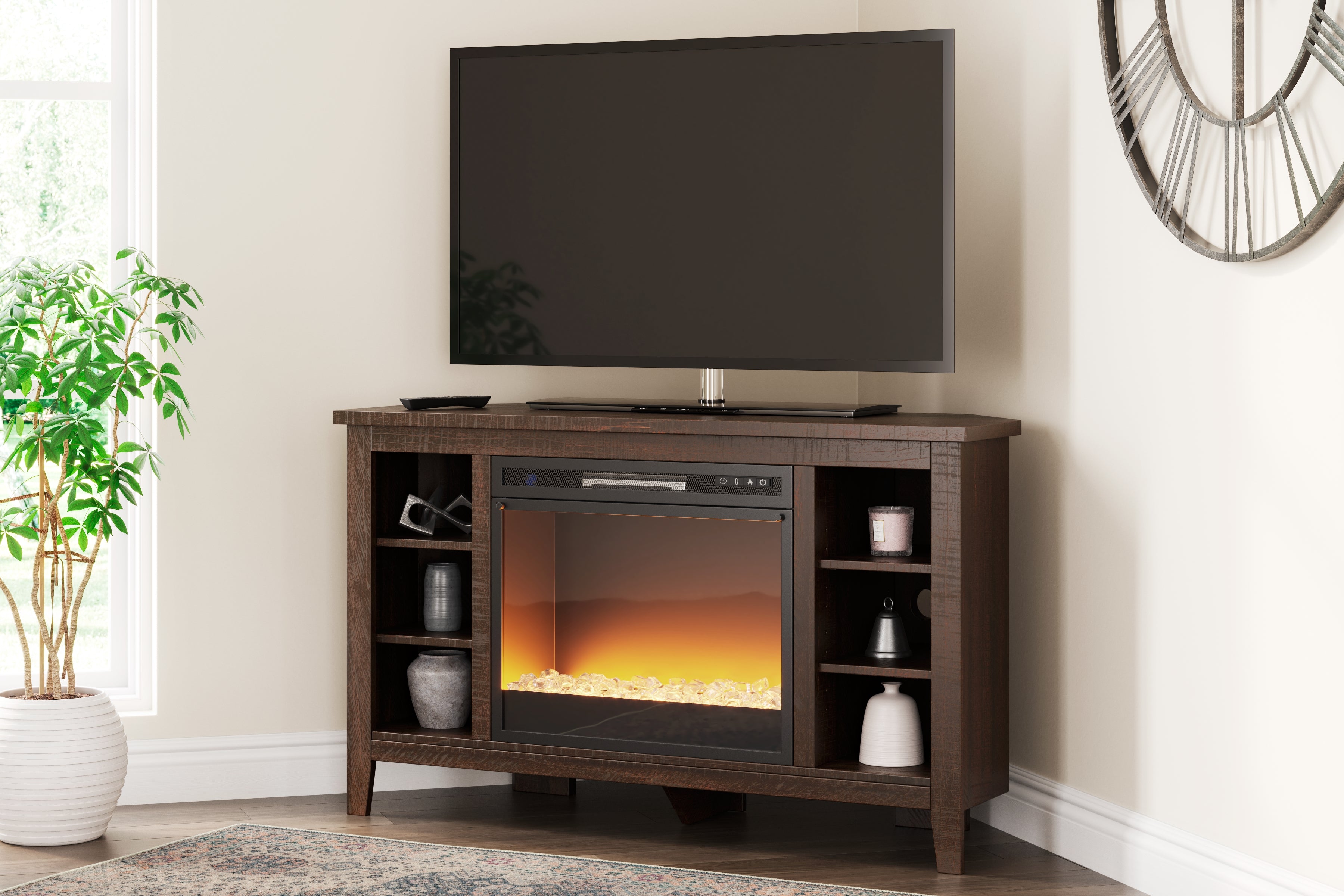 Minimalist corner tv stand sales