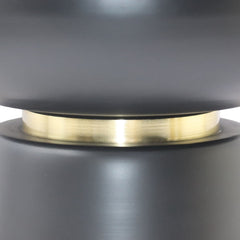Alora - Accent Table - White / Black