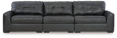 Brindley Pier - 3-Piece Sectional Sofa - Fog
