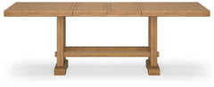 Havonplane - Rectangular Dining Room Counter Extension Table - Brown