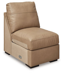 Bandon - 4-Piece Sectional With Raf Loveseat - Leather Match - Toffee