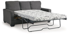 Rannis - Full Sofa Sleeper - Fabric - Pewter