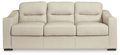 Treasure Trove - Sofa - Leather Match - Almond