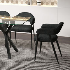 Archer - Side Chair (Set of 2) - Charcoal